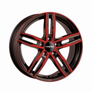 Carmani 14 Paul red polish Wheel 6,5x16 - 16 inch 5x108 bold circle