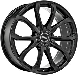 MSW 48 MATT BLACK Wheel 7,5x17 - 17 inch 5x114,3 bold circle