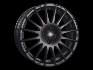 OZ SUPERTURISMO GT MATT BLACK Wheel 7x18 - 18 inch 4x108 bold circle