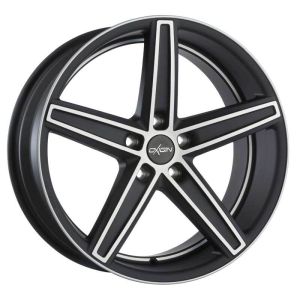 Oxigin 18 Concave black full polish Wheel 9x21 - 21 inch 5x130 bold circle