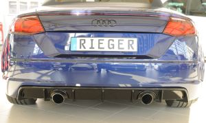 Rieger rear diffusor le./ri. fits for Audi TT 8S