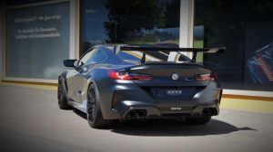 Aerodynamics rear wing Race 140cm Carbon Leinen fits for BMW G14/G15