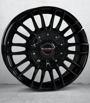 Borbet CW 3 black glossy Wheel 8,5x19 inch 5x127 bolt circle