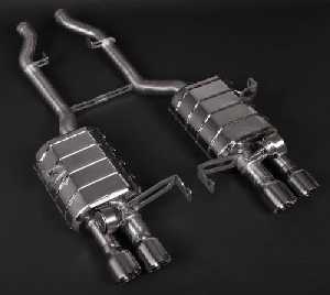 Capristo stainless steel rear muffler valve system incl. Programmable control fits for BMW E92