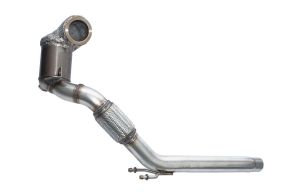 ECE Downpipe Ø 70mm front pipe fits for SKODA Superb 3T