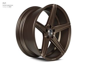 MB Design KV1 DC bronze silk matt Wheel 11x22 - 22 inch 5x130 bolt circle