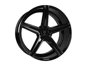 MB Design KV1 glossy black Wheel 11x22 - 22 inch 5x115 bolt circle