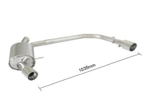 Ragazzon Stainless steel rear sil .. fits for Ford S-Max