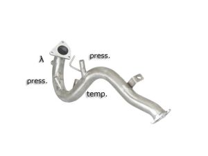 Ragazzon Stainless steel cat repl .. fits for Audi A5 (typ 8T) 2007>>