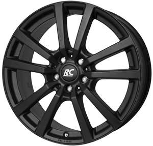 RC RC25T black clear Matt (SKM) Wheel 7,5x18 - 18 inch 5x160 bolt circle