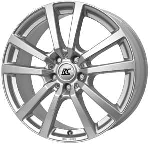 RC RC25T silver Wheel 7,5x18 - 18 inch 5x160 bolt circle