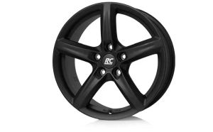 RC RC24 Schwarz Klar Matt (SKM) Wheel 6,5x16 - 16 inch 4x100 bolt circle