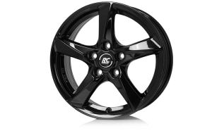 RC RC30 black glossy Wheel 6x16 - 16 inch 5x110 bolt circle