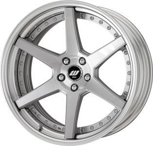 Work Wheels Zeast ST1 silver Wheel 9x18 - 18 inch 5x114,3 bold circle