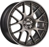 BBS CH-RII platinum/schwarz Wheel 11,5x22 - 22 inch 5x112 bolt circle