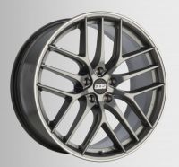 BBS CC-R platinum matt Wheel 9,5x20 - 20 inch 5x114,3 bolt circle