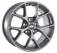 BBS SR satin himalaya-grey Wheel 7,5x17 - 17 inch 5x120 bolt circle