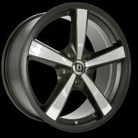 Diewe Trina Neroinox Wheel 18 inch 5x120 bolt circle