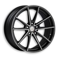 Etabeta Manay Black matt polish Wheel 9x20 - 20 inch 5x130 bold circle