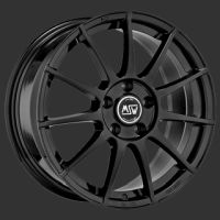 MSW 85 GLOSS BLACK Wheel 6x14 - 14 inch 4x98 bold circle
