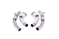 Milltek Large-bore Downpipes and Cat Bypass Pipes fits for Audi RS6 yoc. 2019 - 2023