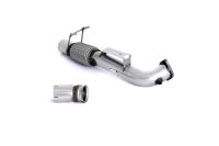 Milltek Large-bore Downpipe and De-cat fits for Ford Focus yoc. 2016 - 2018