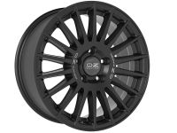 OZ RALLY DESERT MATT BLACK + SILVER LETTERING Wheel 8x18 - 18 inch 6x130 bold circle