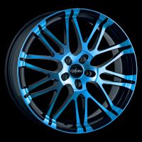 Oxigin 14 Oxrock light blue polish Wheel 8,5x19 - 19 inch 5x110 bold circle