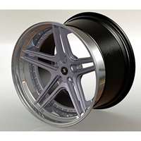 Schmidt FS-Line High Gloss silver Wheel 10x19 - 19 inch 5x115 bold circle