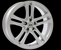 TEC AS4 brilliant silver Wheel 6,5x17 - 17 inch 5x114,3 bolt circle