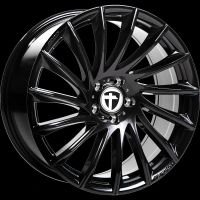 Tomason TN16 Black painted Wheel 8.0x18 - 18 inch 5x108 bold circle