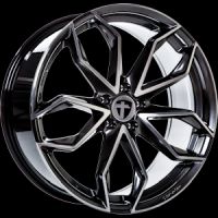 Tomason TN22 Dark Hyper black polished Wheel 8x18 - 18 inch 5x114,3 bold circle