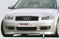 Front lip spoiler rieger tuning fits for Audi A3 8P