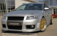 Frontbumper Race Rieger Tuning, street legal fits for Audi A3 8P