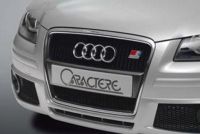 Front spoiler (without S-Line) caractere fits for Audi A3 8P Sportback