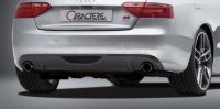 Rear apron with cutout for 1 end tip left and right caractere fits for Audi A5/S5