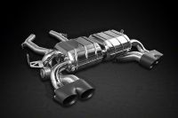 Capristo muffler with controller and ceramic coated end tips, vacuumadapter and programmable valve controller, with ECE homologation,  fits for BMW F82/ F83