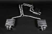Capristo stainless steel exhaust system fits for Audi RS4 B8