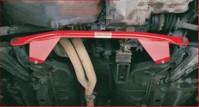 Stabilizer steel front bottom fits for Nissan Micra K11 (bis Bj. 6/98)