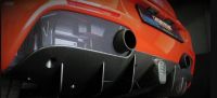 Aero dynamics rear diffuser carbon matt Race 1 fits for Ferrari 488 GTB