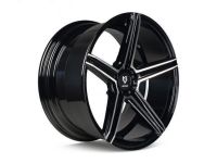 MB Design KV1 DC black shiny polished Wheel 10,5x20 - 20 inch 5x110 bolt circle