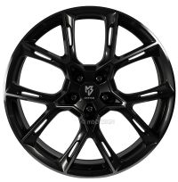MB Design KX1 shiny black Wheel 9x21 - 21 inch 5x114,3 bolt circle