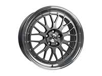 MB Design LV1 grey polished Wheel 8.5x20 - 20 inch 5x115 bolt circle