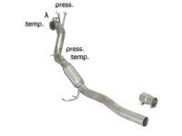Ragazzon Stainless steel cat repl .. fits for Volkswagen Touran(typ 1T) 2003>>