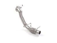 Ragazzon Stainless steel cat repl .. fits for BMW Serie1 F20/F21