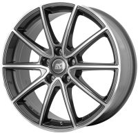 RC RC32 Himalaya Grey full polished (HGVP) Wheel 7,5x19 - 19 inch 5x110 bolt circle