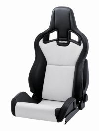 Recaro Sportster CS with side airbag Synthetic Leather black/Dinamica silver passengers side with ABE and seat heating