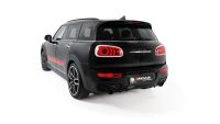 Remus REMUS cat-back-system consisting of 1 front silencer replacement tube, 1 connection tube and sport exhaust centered with integrated valve and remote control (without tail pipes) and EEC homologation, pipe Ø 70 mm fits for Mini John Cooper Works Club