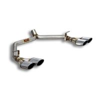 Supersprint Tailpipes kit Right + Left 4 exit 120 x 80 fits for MERCEDES W163 ML 270 Cdi - 04