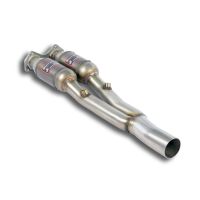 Supersprint Front Metallic catalytic converter Right - Left fits for AUDI A3 8P QUATTRO 3.2i VR6 (250 Hp) 04 -